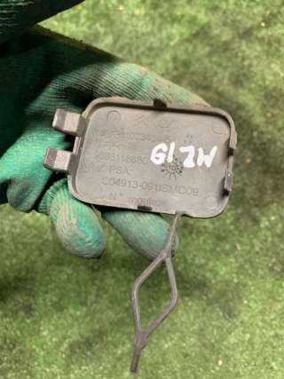 Заглушка (решетка) в бампер передний Citroen C4 2 2012г. 9688116680 - Фото 2