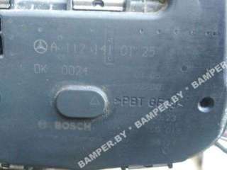 Заслонка дроссельная Mercedes ML W163 2001г. Bosch0280750019, A112141012 - Фото 2