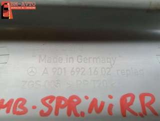 Обшивка стойки передней правой (накладка) Mercedes Sprinter W901-905 2000г. A2016921602 - Фото 2