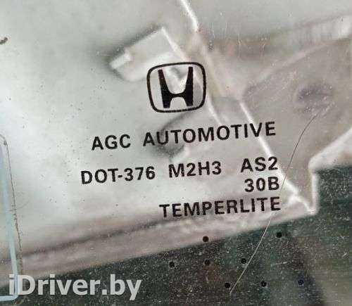 Стекло двери передней левой Honda CR-V 3 2010г.  - Фото 1