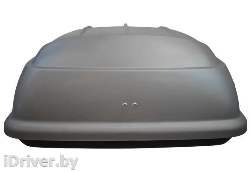 Багажник на крышу Автобокс (350л) на крышу цвет серый матовый Fiat 500X 2012г.   - Фото 1