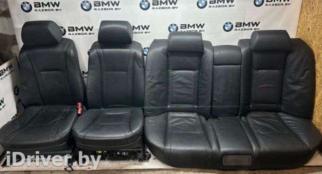 Сиденье переднее (комплект) BMW 7 E65/E66 2007г.  - Фото 1