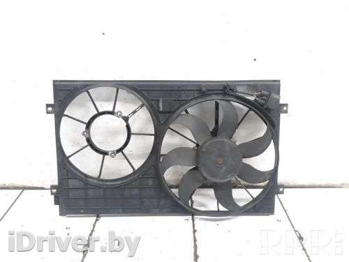 Вентилятор радиатора Volkswagen Touran 1 2005г. 1k0959455p, 1k0121207j , artARA204880 - Фото 1