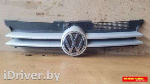 Решетка радиатора Volkswagen Golf 4 1998г. 1J0853651G, 1J0853655F - Фото 1