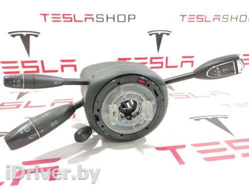 Переключатель подрулевой (стрекоза) Tesla model S 2015г. 1008471-00-A - Фото 1