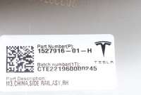 Обшивка стойки центральной правой Tesla model 3 2022г. 1527916-01-H , art7992053 - Фото 9
