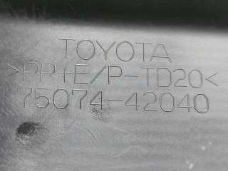 Молдинг двери Toyota Rav 4 5 2018г. 7507442040, 2 - Фото 6