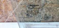 Стекло двери передней правой Nissan Qashqai 1 2007г.  - Фото 3
