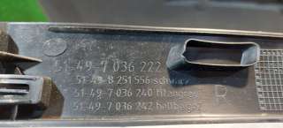 Обшивка крышки багажника BMW 3 E46 2002г. 51497036211,51498251556,51497036221, - Фото 4