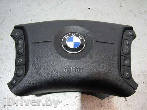 Подушка безопасности водителя BMW X5 E53 2005г.  - Фото 1