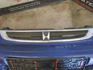 Бампер передний Honda Logo 2002г.  - Фото 2