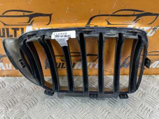 Решетка радиатора передняя левая BMW X3 F25 2014г. 51117338571 - Фото 5