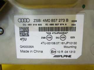 Дисплей информационный Audi Q7 4M 2015г.  - Фото 3