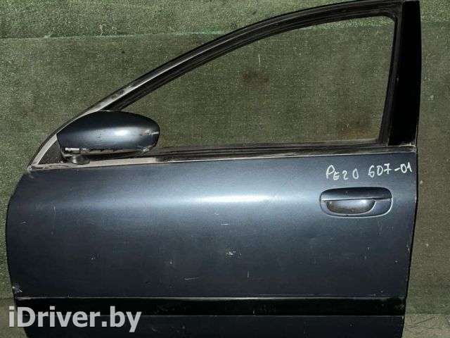 Дверь передняя левая Peugeot 607 2003г.  - Фото 1