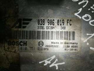 Блок управления двигателем Volkswagen Sharan 1 restailing 2001г. 038 906 019 FC, 0 281 010 751 - Фото 2