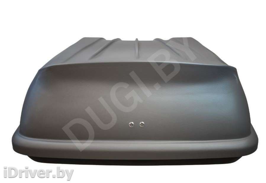 Багажник на крышу Автобокс (370л) на крышу FirstBag цвет серый матовый Cadillac CT6 2012г.   - Фото 6