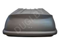 Багажник на крышу Автобокс (370л) на крышу FirstBag цвет серый матовый Citroen C4 Grand Picasso 1 2012г.  - Фото 6