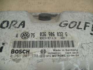 Блок управления двигателем Volkswagen Golf 4 2003г. 036906032G, 0261207190 - Фото 3