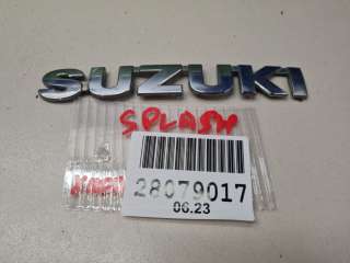 Эмблема двери багажника Suzuki Splash 2009г. 7782158J000PG - Фото 2