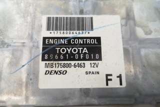 Блок управления двигателем Toyota Corolla VERSO 2 2005г. 896610F010 , art280695 - Фото 4