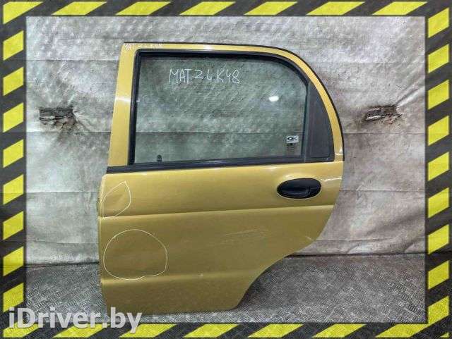 Дверь задняя левая Daewoo Matiz M100 2001г.  - Фото 1