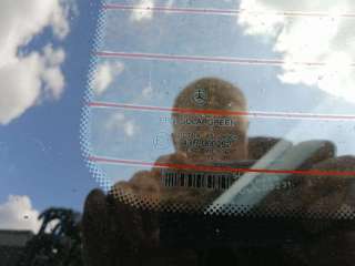 Заднее стекло Mercedes E W211 2003г.  - Фото 2