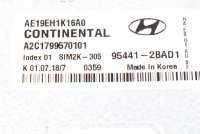 Блок управления двигателем Hyundai IONIQ 2018г. 95441-2BAD1, A2C1799570101 , art155063 - Фото 6