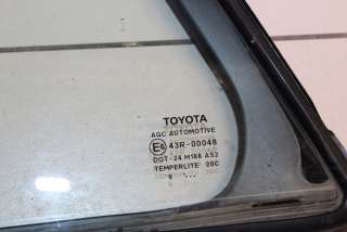 Стекло двери задней левой Toyota Avensis 3 2009г. 6812405100 - Фото 2