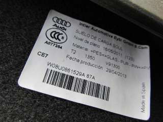 пол багажника Audi Q3 1 2013г. 8U0861529A87A - Фото 4