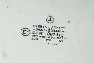 Стекло двери передней левой Mercedes SL r230 2002г. AS2, 43R-001413 , art768652 - Фото 6