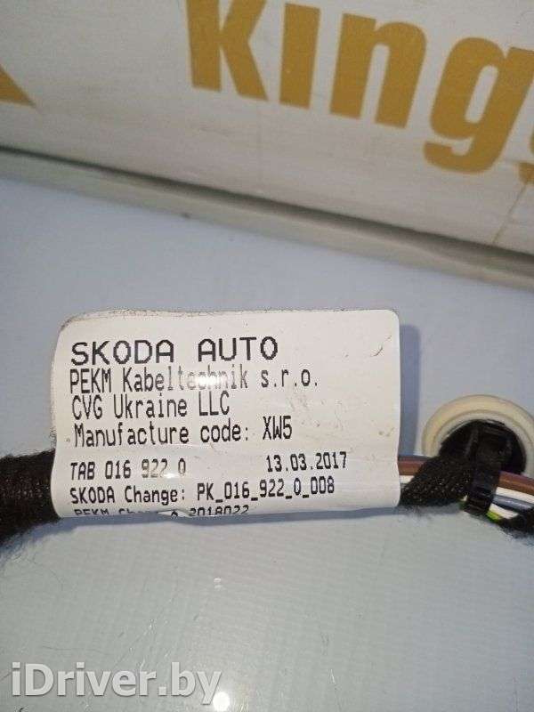 Проводка двери Skoda Rapid 2019г. 5JH971161AL  - Фото 4