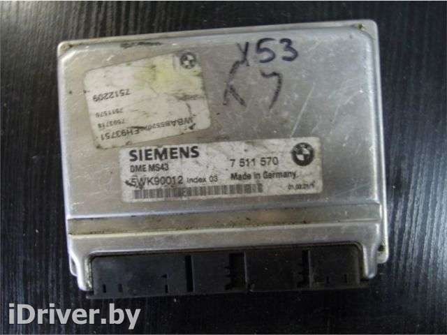 Блок управления двигателем BMW X5 E53 2003г.  - Фото 1