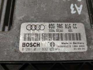 Блок управления двигателем Audi A3 8P 2004г. 03G906016CC - Фото 2