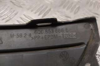 '6Q0853666E' , art5243403 Заглушка (решетка) в бампер передний к Volkswagen Polo 6 Арт 5243403