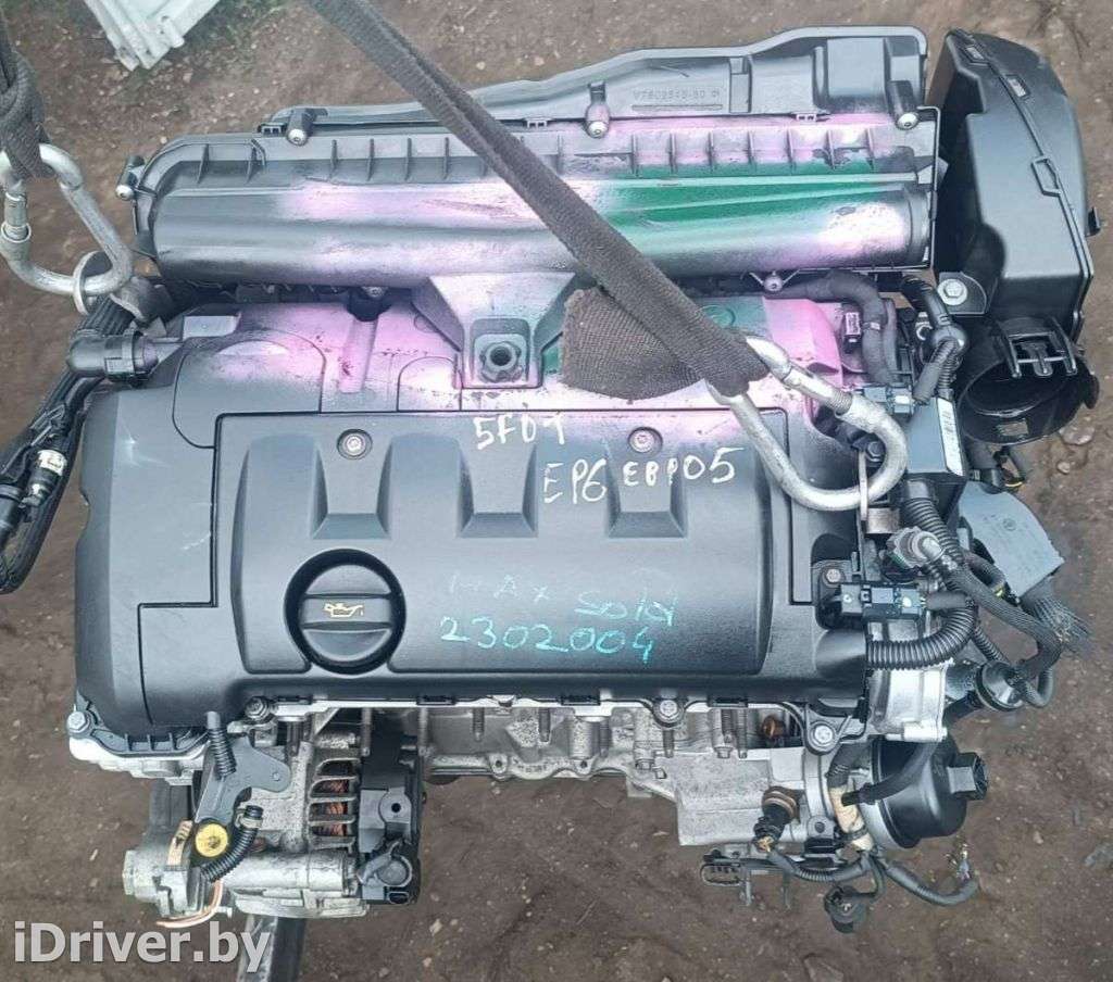 Двигатель  Citroen C4 Picasso 1 1.6 i Бензин, 2013г. 5f01 10FH8F EP6, 5F0, 5F01, 5F01 EP6C, 5FH, 10FHCK, 5FS  - Фото 5