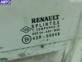 Стекло двери передней левой Renault Scenic 1 2002г. 43R-00049 - Фото 2