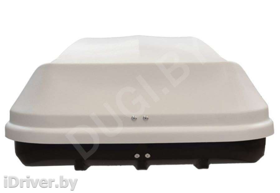 Багажник на крышу Автобокс (450л) на крышу FirstBag, цвет белый матовый Bentley Continental 3 2012г.   - Фото 8