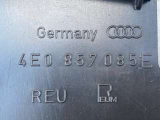 накладка на торпедо (консоль) Audi A8 D3 (S8) 2006г. 4E0857085E - Фото 3