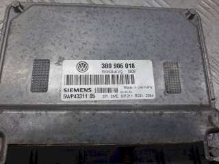Блок управления двигателем Volkswagen Passat B5 1999г. 3B0906018 - Фото 3
