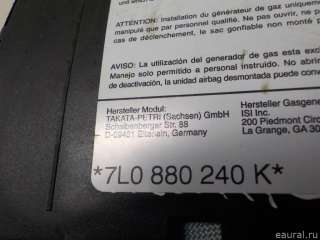 Подушка безопасности боковая (в сиденье) Volkswagen Touareg 2 2003г. 7L0880240K - Фото 5