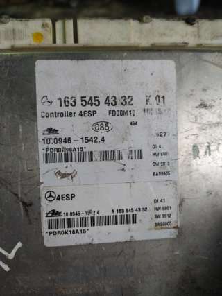 Блок управления ABS/ESP Mercedes ML W163 2000г. 1635454332 - Фото 3