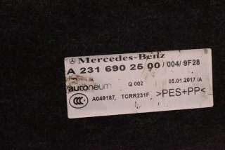 Ковер багажника Mercedes SL r231 2017г. A2316902500 , art643869 - Фото 6