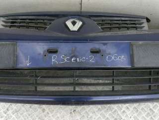 Бампер передний Renault Scenic 2 2005г.  - Фото 3