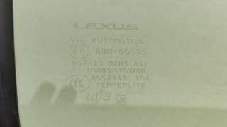 Форточка Lexus RX 4 2020г. 6812548010 - Фото 9