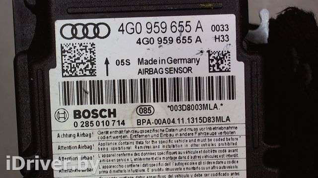 Блок AirBag Audi A7 1 (S7,RS7) 2013г. 4G0959655A,Bosch,0285010714 - Фото 1