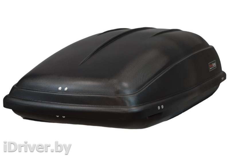 Багажник на крышу Автобокс (350л) на крышу FirstBag черный матовый Aston Martin DB9 2012г.   - Фото 2