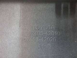 Накладка (юбка) заднего бампера Toyota Rav 4 4 2015г. 5240542010 - Фото 3