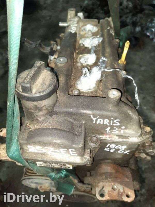 Двигатель  Toyota Yaris 1 1.3 i Бензин, 2003г. 2SZFE  - Фото 2