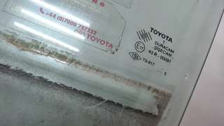 Стекло двери Toyota Corolla VERSO 2 2005г. 681020F010 - Фото 2