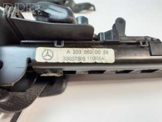 Ремень безопасности Mercedes C W203 2005г. 2038600486, , e509e299778u176 , artKAM16798 - Фото 2